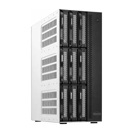 TERRAMASTER T9-500 Pro NAS File Server: Intel Core i7-1255U, 16GB RAM, 9 bays